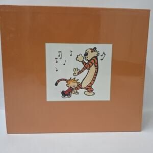 The Complete Calvin and Hobbes Box Set (Paperback, 4-Book) New & Sealed